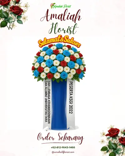 Standing Flower di Rumah Duka Wangaya